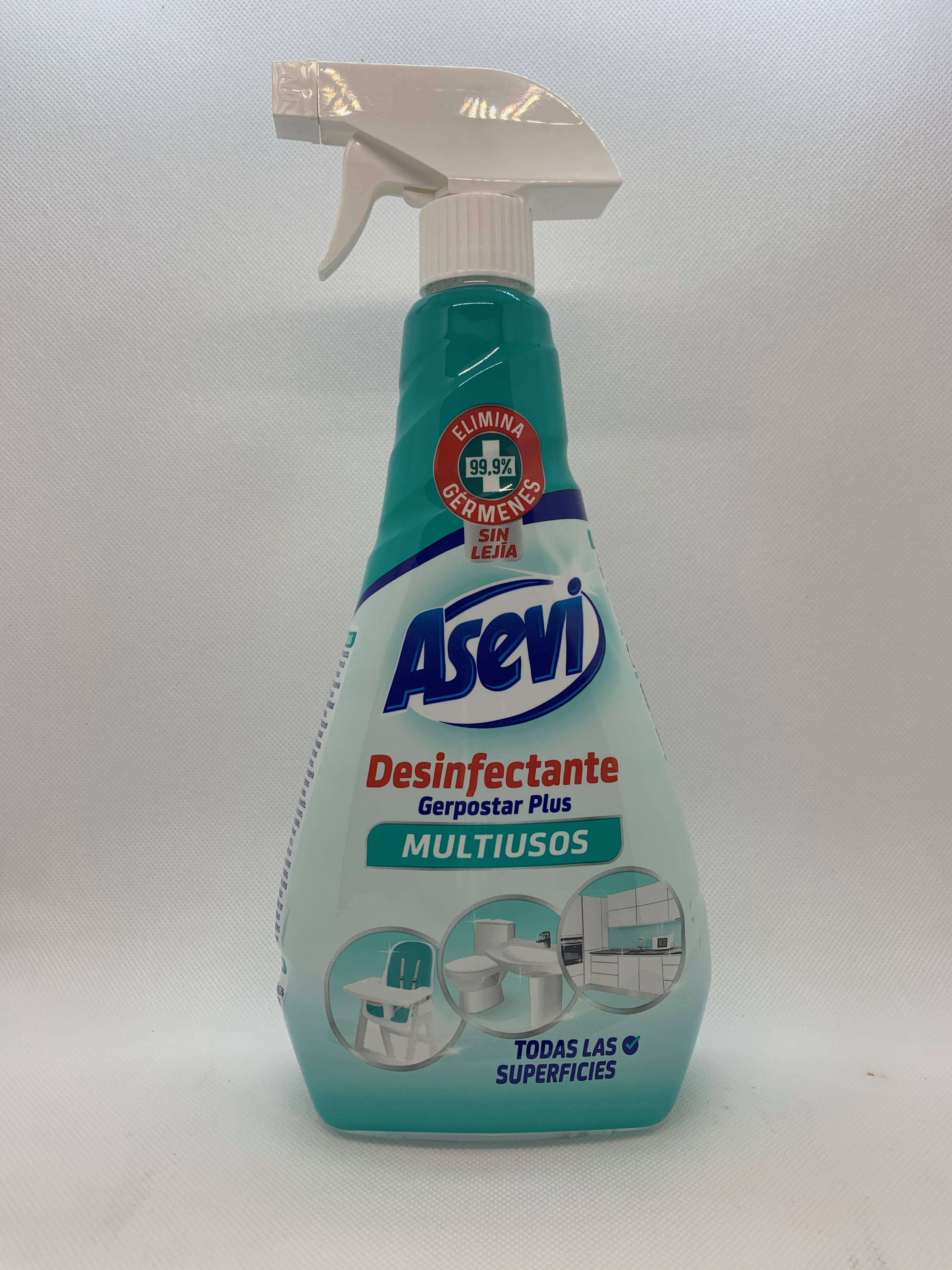 Consigue muestras gratis de desinfectantes Asevi. 